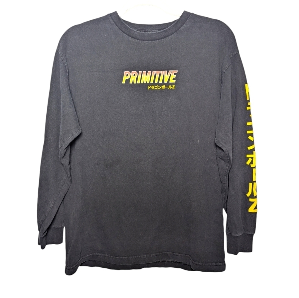 Primitive skateboarding x dragon Ball Z super sayain Goku long sleeve Tshirt M